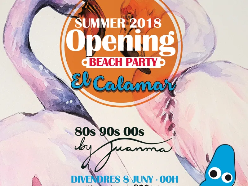 Opening Beach Party, Summer 2018 